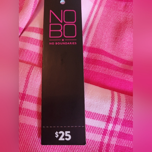 NWT Pink Checkered Summer Dress. - Picture 2 of 11